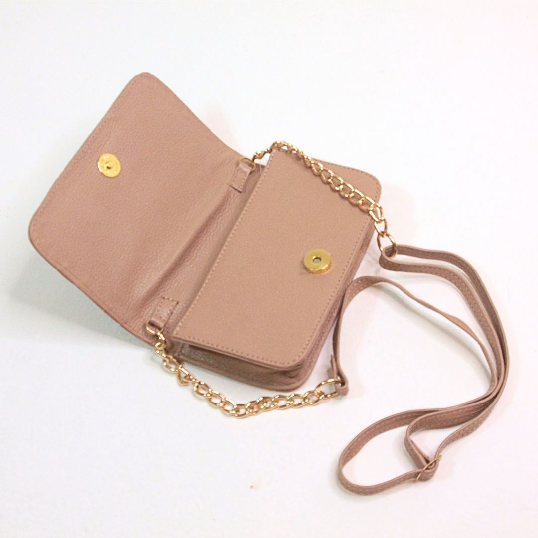 Mini Bag Rosamango Couro Zig