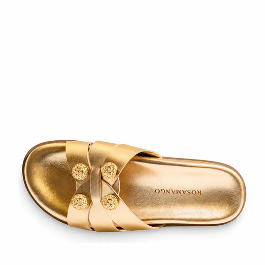 Papete Rosamango Comfy Ariel Dourado