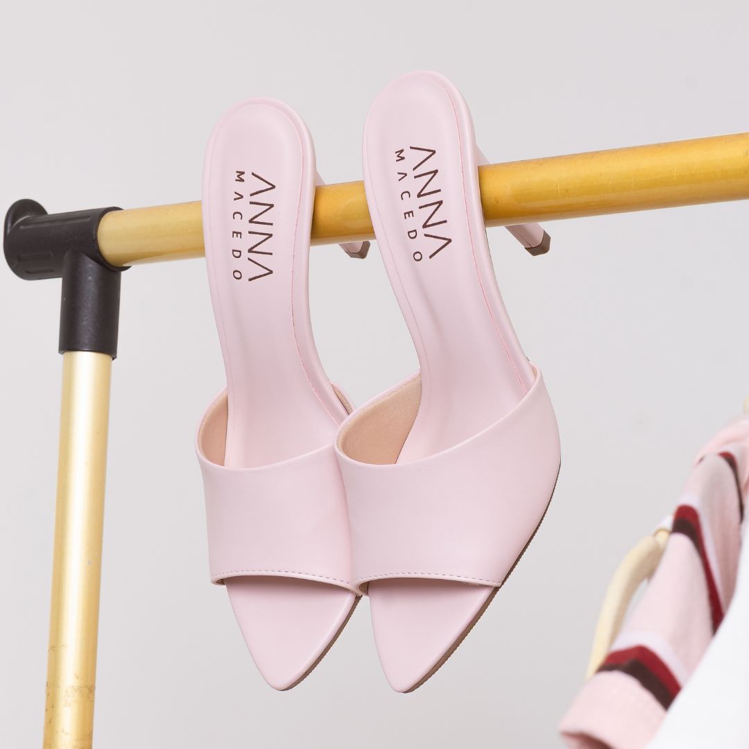 Mule Anna Pink Matcha