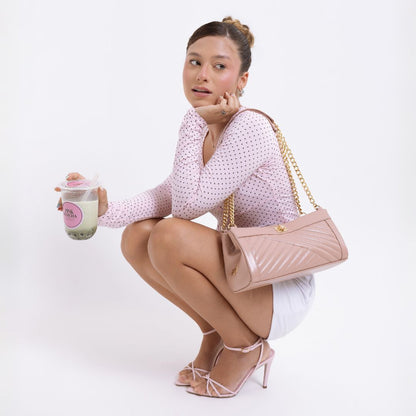 Olivia Anna Pink Matcha