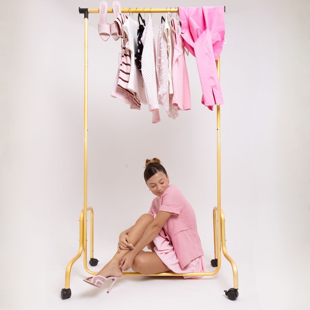 Mule Anna Tela Pink Matcha
