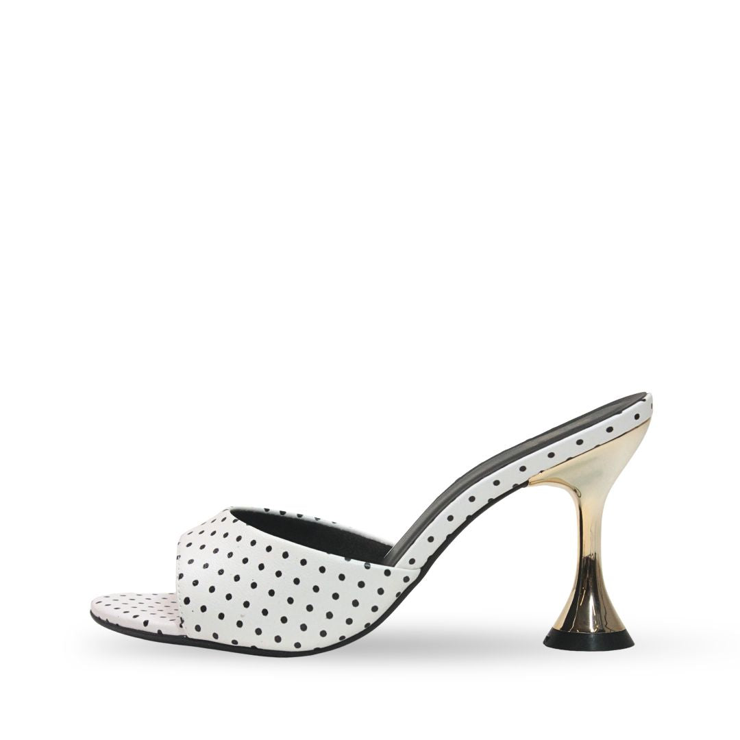 Olivia Anna Mule Polka Dot