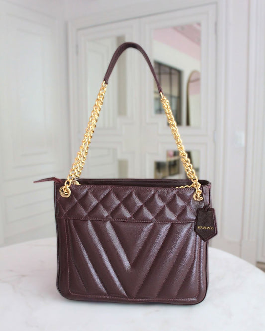 Bag Couro Tote Metalassê