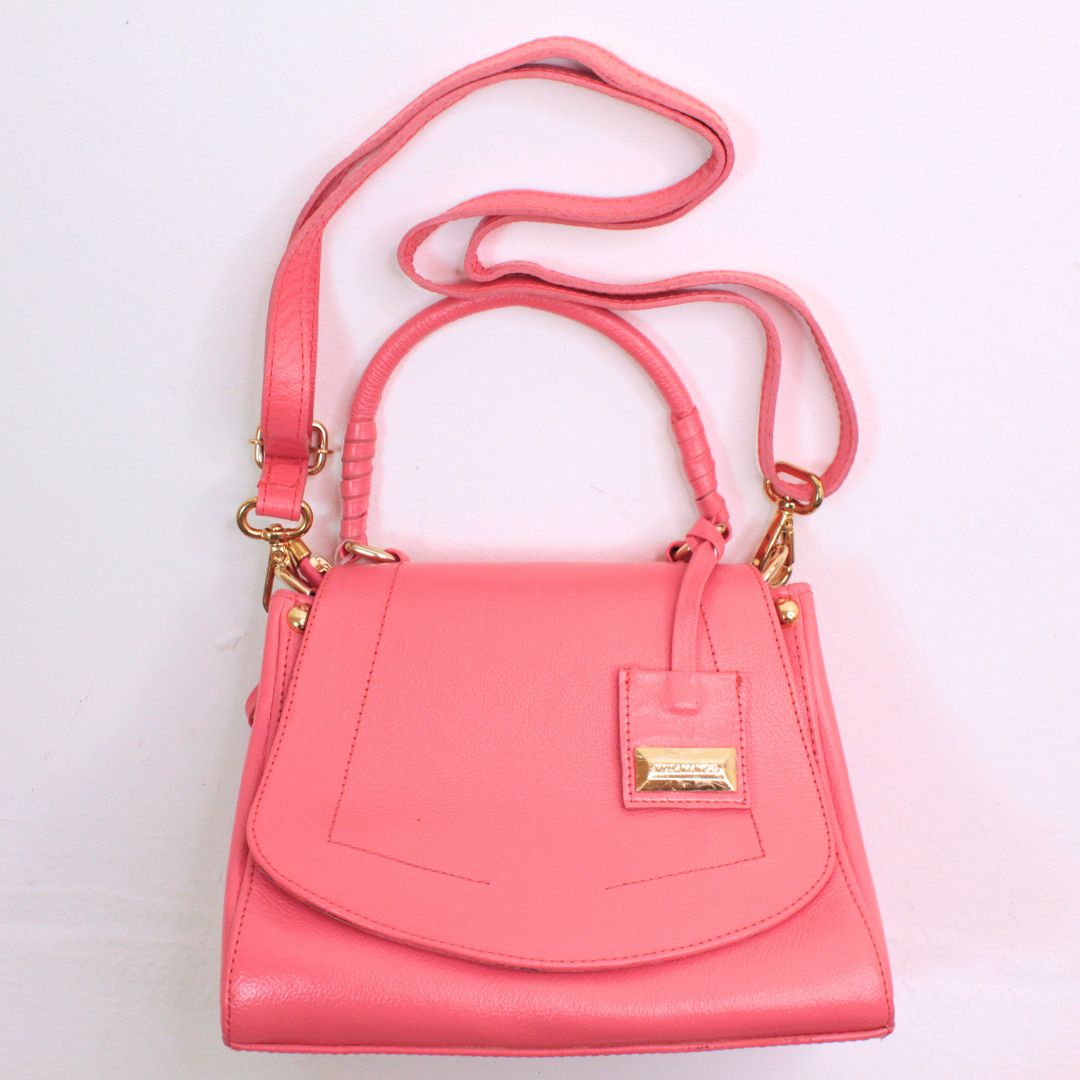 Bag Couro Trapézio