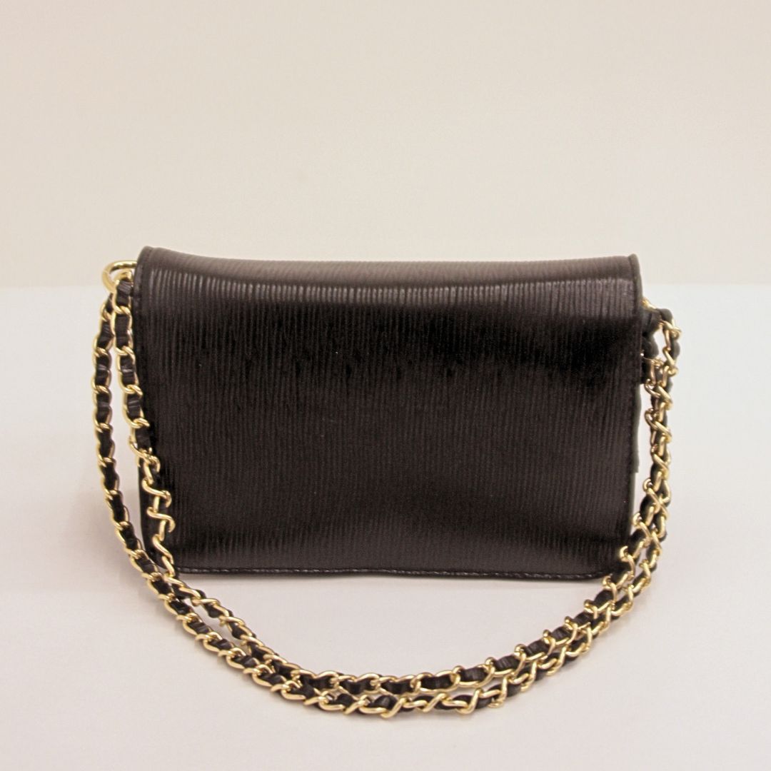 Bag Rosamango Clutch Couro Corrente