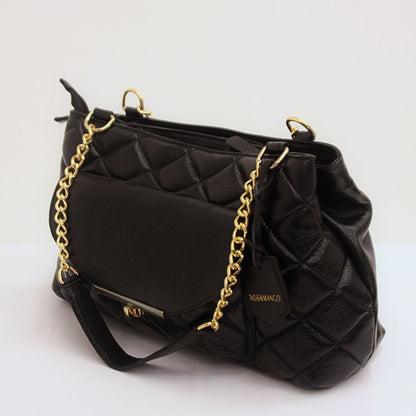 Bag Rosamango Couro Metalassê Square