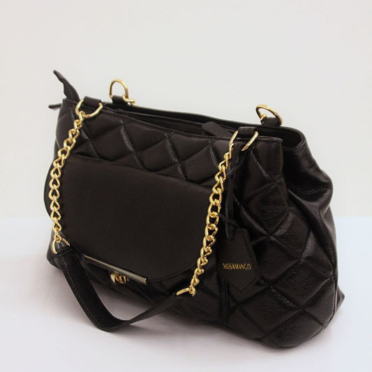 Bag Rosamango Couro Metalassê Square