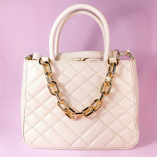 Bag Rosamango Couro Metalasse Corrente