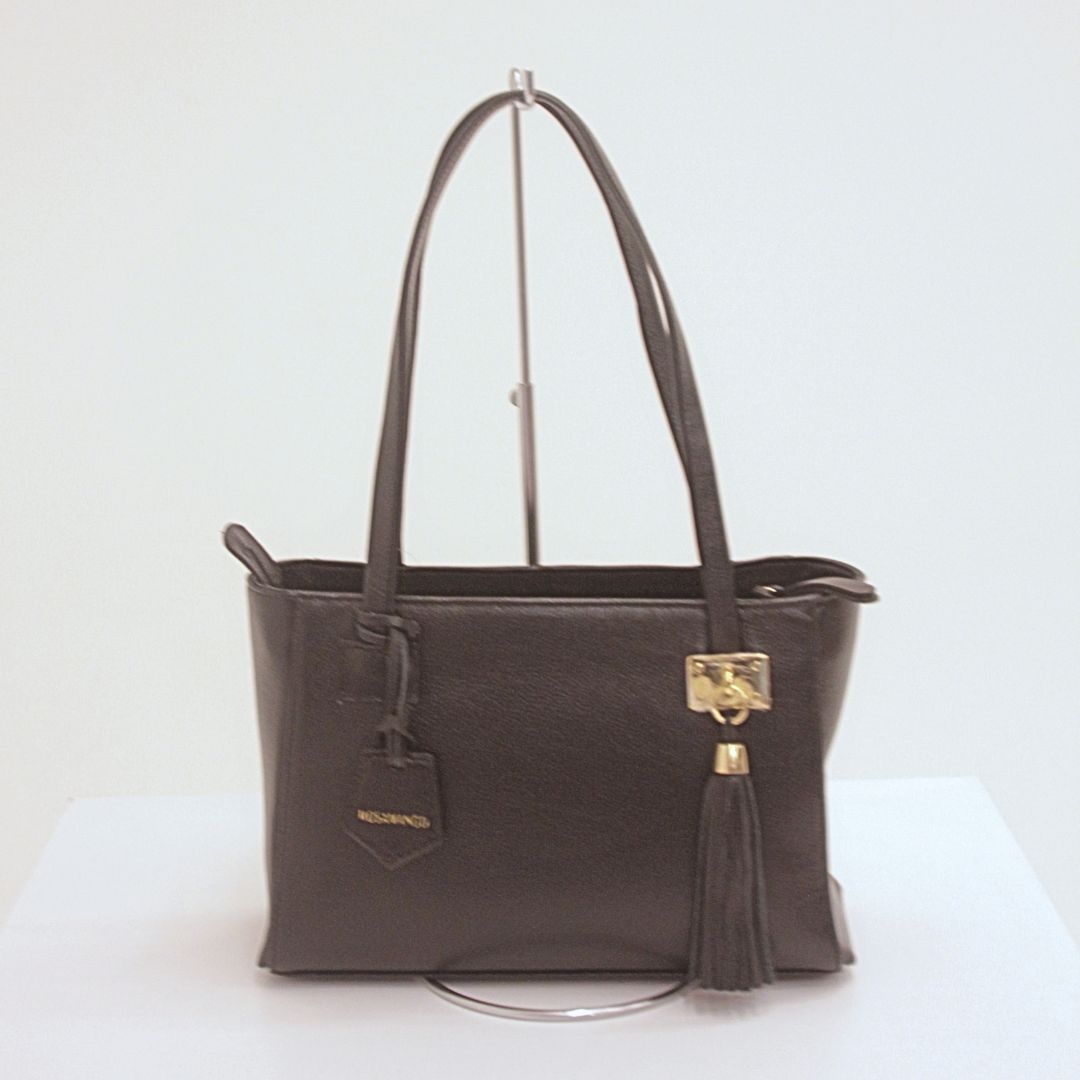 Bag Rosamango Couro Square Chocalho