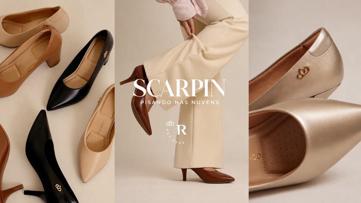 Scarpin Rosamango - Pisando nas nuvens