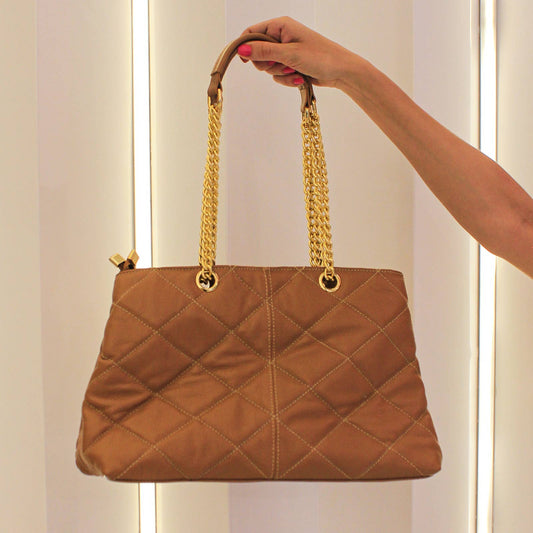 Bolsa Couro Square Metalasse