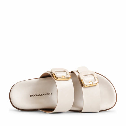 Papete Rosamango Comfy Duas Tiras Off-white