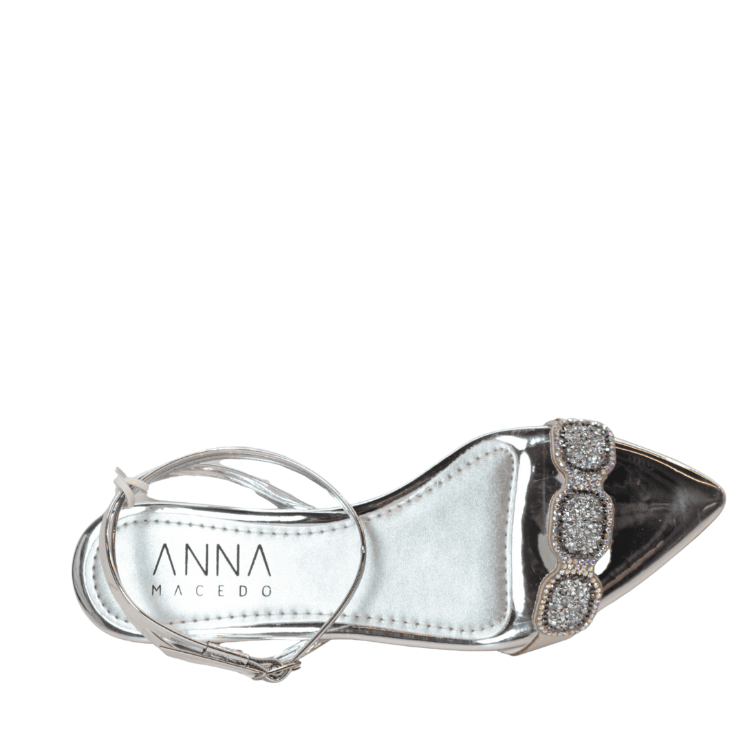 Flat Anna Macedo Mini Cristal