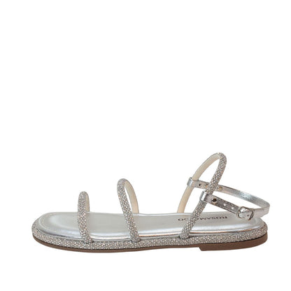 Flat Rosamango Glimmer 3 Tiras Cristal