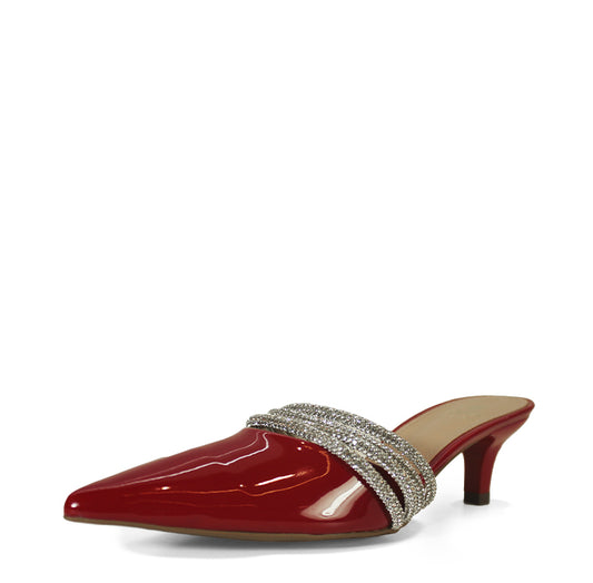 Mule Anna Macedo Burgundy BFF