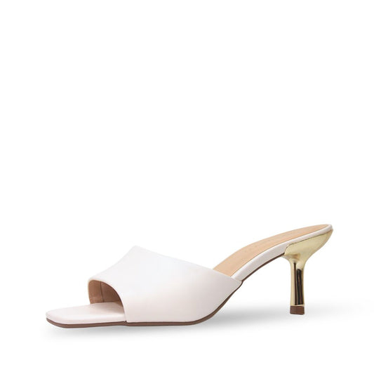 Olivia Rosamango Mule Salto Metalic