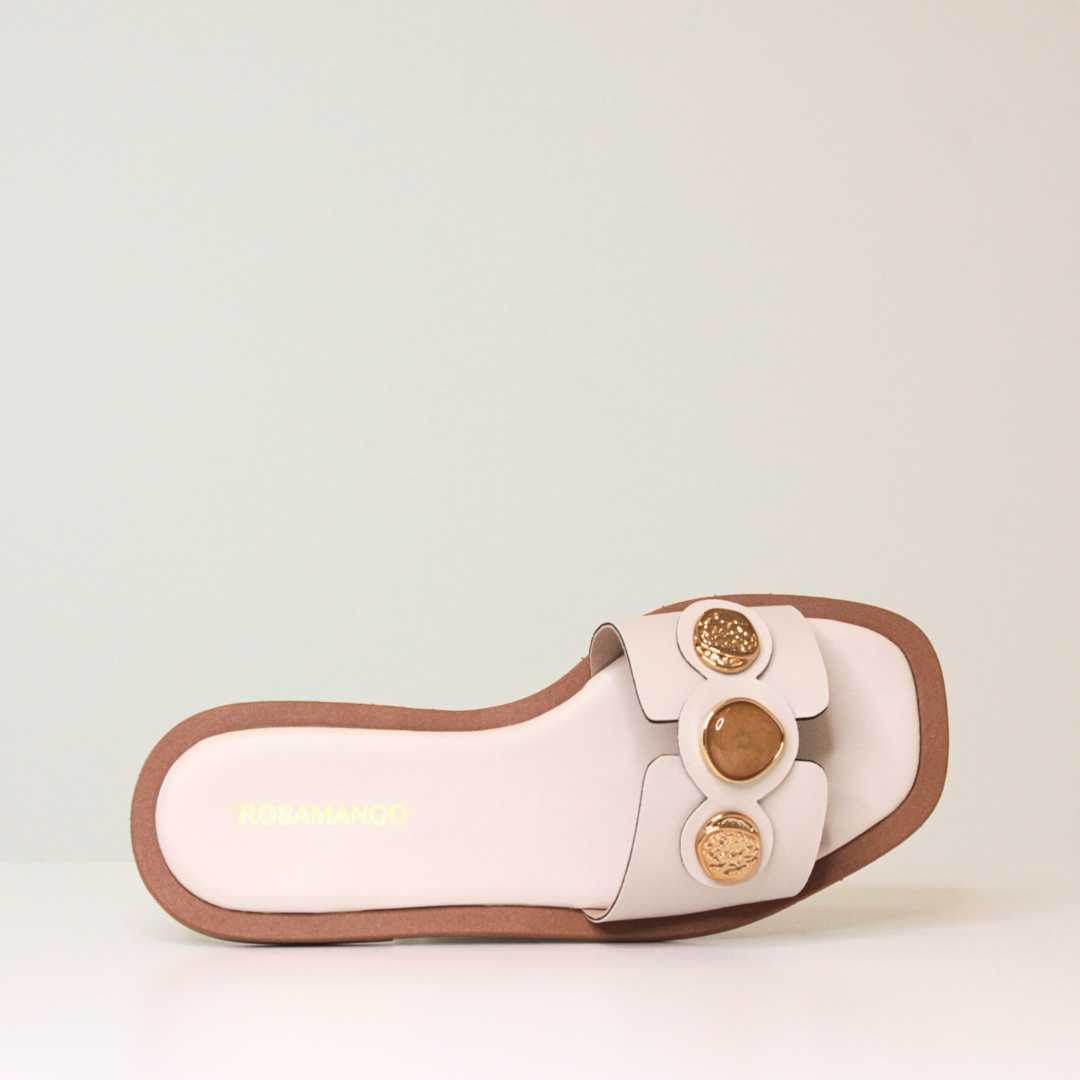 Rasteira Rosamango Hermes Dot
