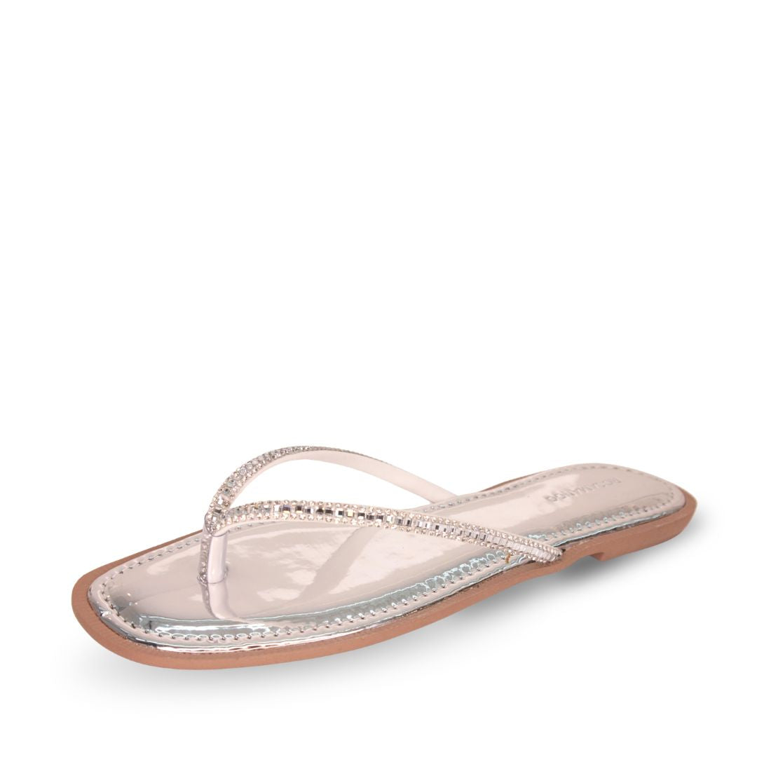 Rasteira Rosamango Basic Cristal Indie