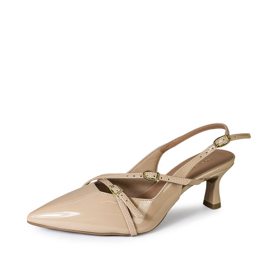 Sandália Rosamango Slingback Burgundy